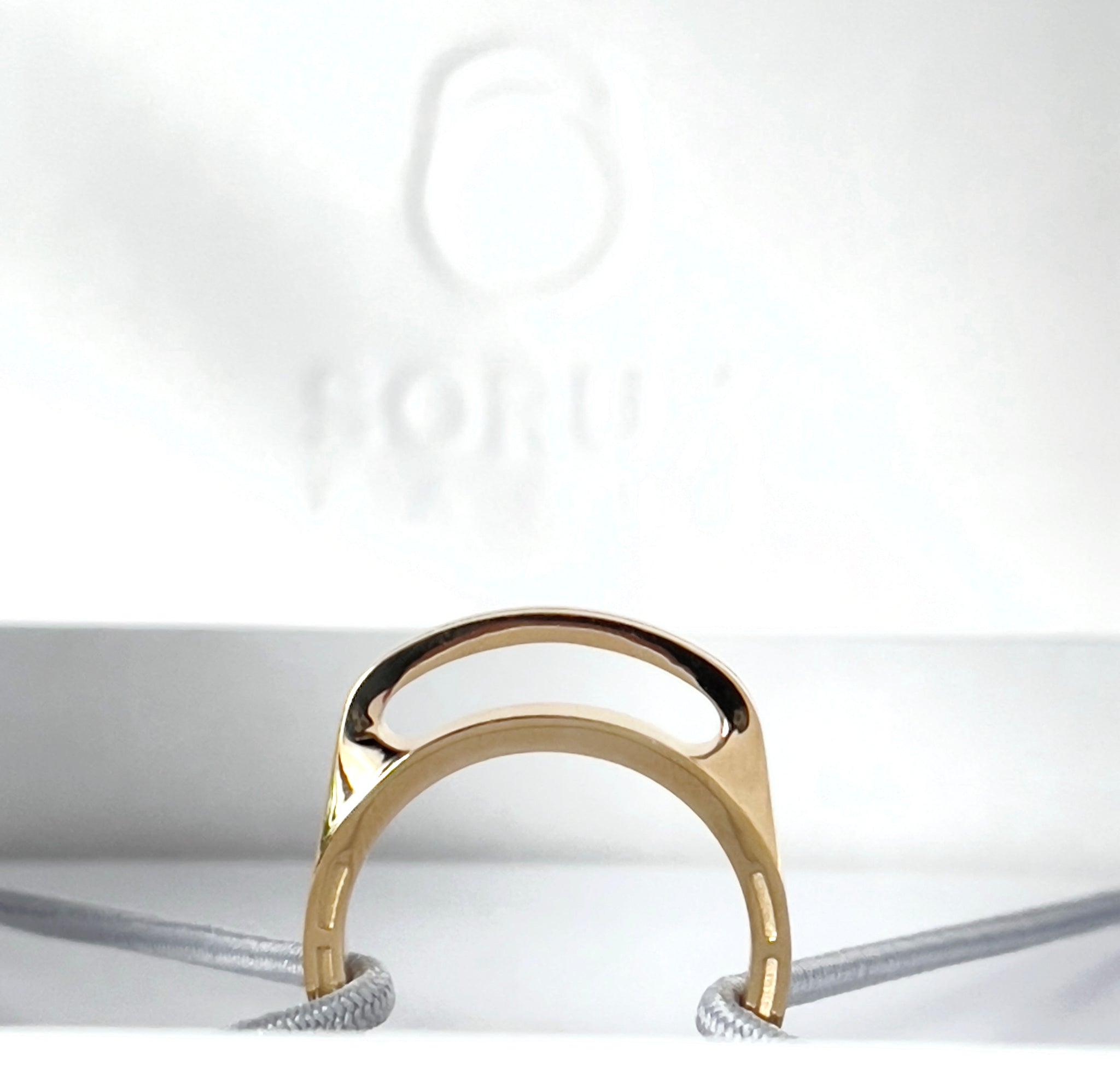 M3 ring 18k yellow gold front view photo sorux paris SoruxParis luxury jewellery packaging details consciousluxury uniqueness design  Mauricio Clavero Kozlowski mclaverok photo francois fleury gold  from responsible mines