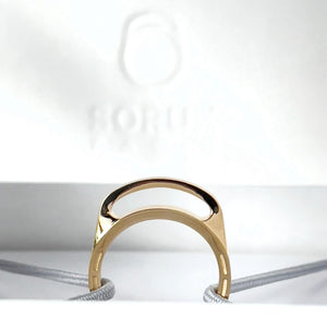 M3 ring 18k yellow gold front view photo sorux paris SoruxParis luxury jewellery packaging details consciousluxury uniqueness design  Mauricio Clavero Kozlowski mclaverok photo francois fleury gold  from responsible mines